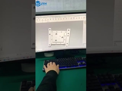 200000 샷 다이 casting 서비스 정밀 알루미늄 주름 부품 0.02mm