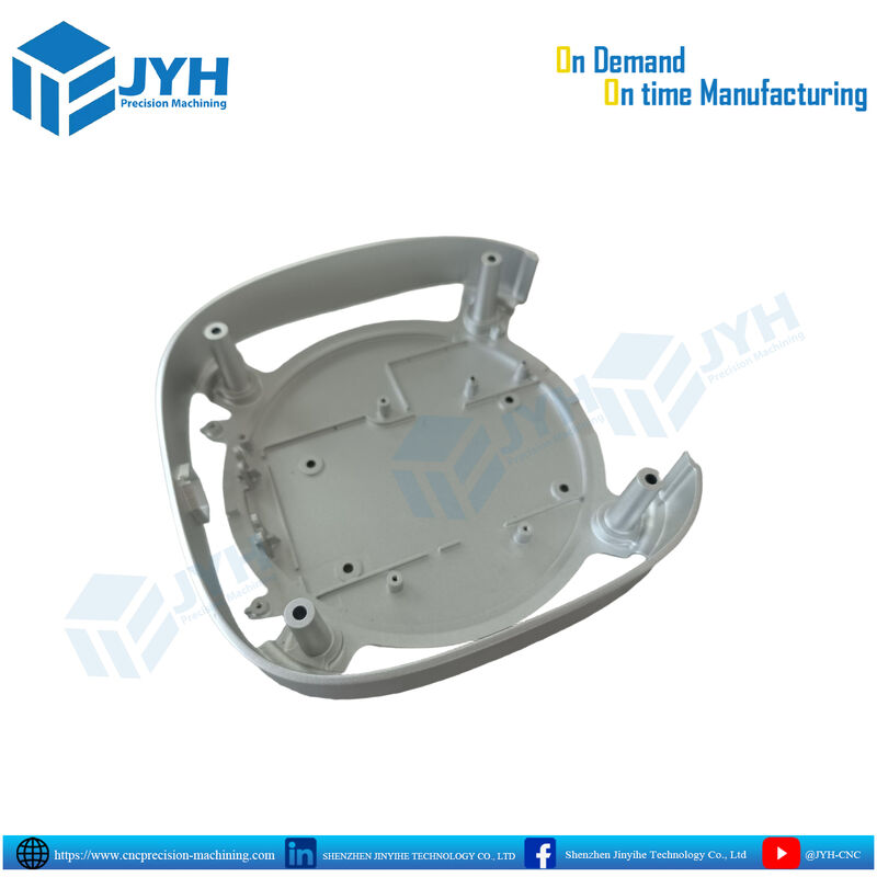 고 정밀 CNC 가공 및 부식 저항성있는 흰색 안오디제 알루미늄 장치 부품