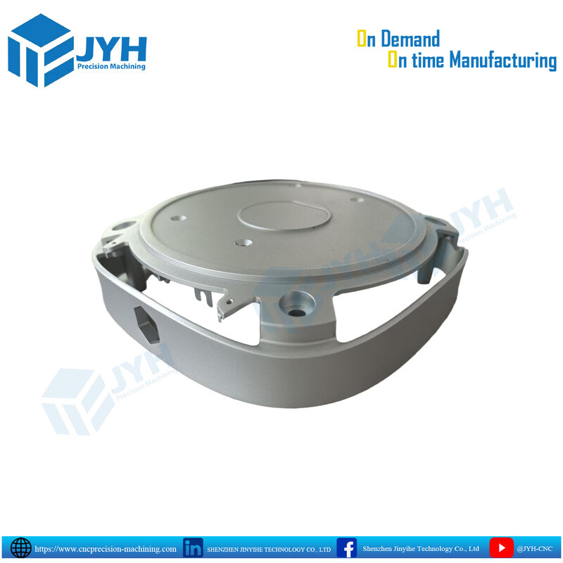 고 정밀 CNC 가공 및 부식 저항성있는 흰색 안오디제 알루미늄 장치 부품