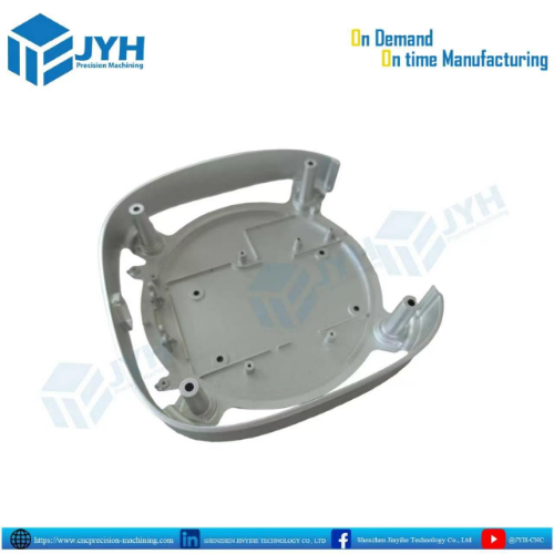 흰색 안오디제 CNC 가공 알루미늄 장치 ±0.005mm 정밀도 및 경화 저항