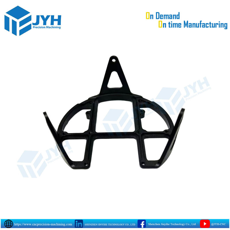 고 정밀 CNC 가공 알루미늄 구조적 장착 브래킷